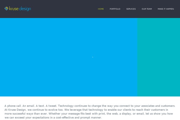Chariot theme site design template sample