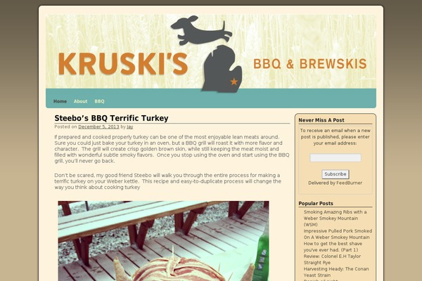 Weaver theme site design template sample