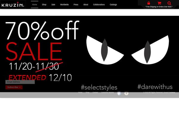 kruzinfootwear.com site used Joop