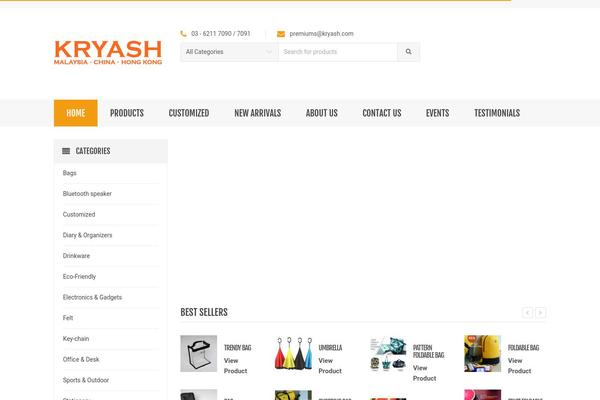 Unicase theme site design template sample