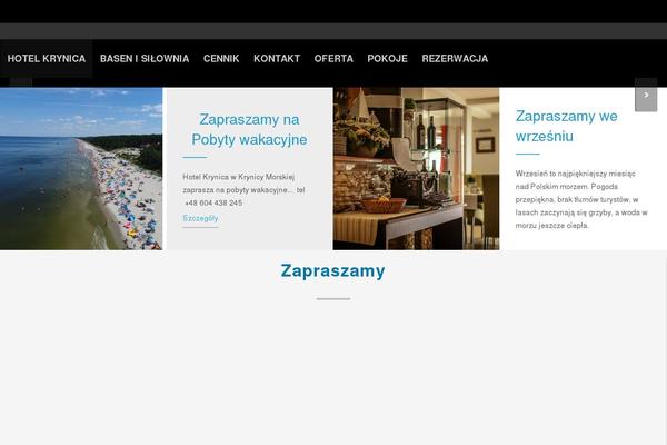 krynicahotel.pl site used Hotel21