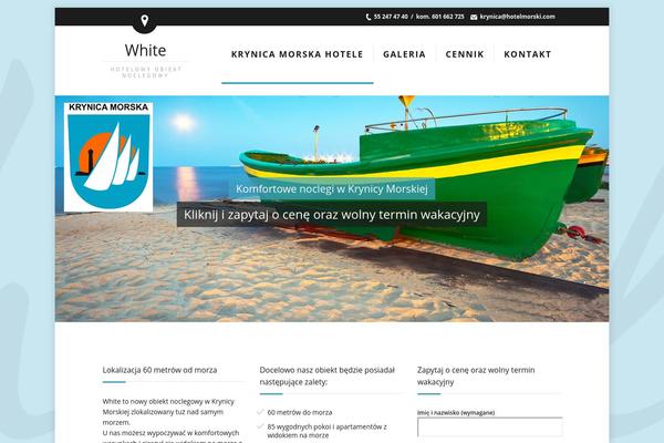 Soho Hotel theme site design template sample