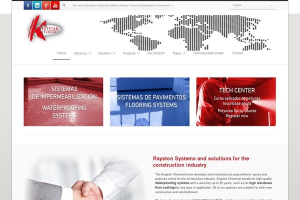 Envision theme site design template sample