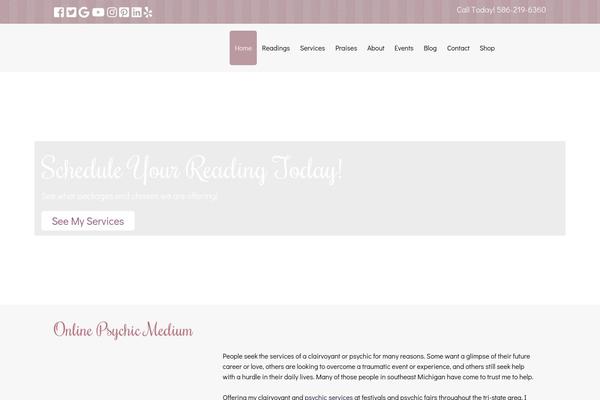 Blueprint theme site design template sample