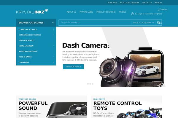 Basel theme site design template sample