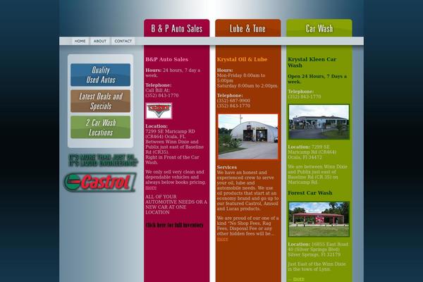 Krystal theme site design template sample