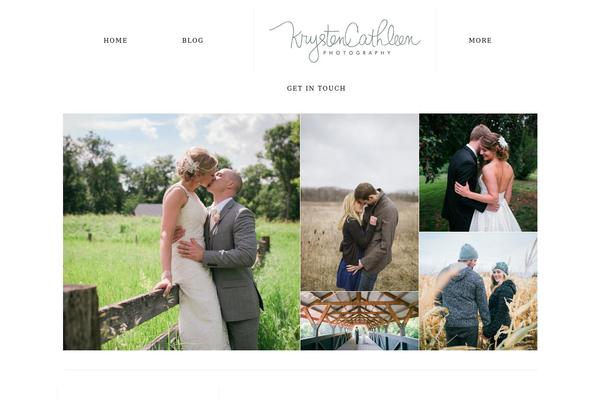 Rebecca theme site design template sample