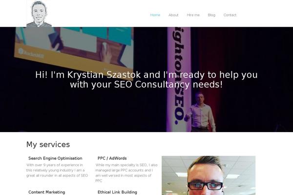 Nestor theme site design template sample