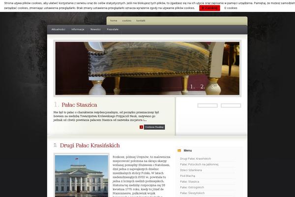 Coldstone theme site design template sample