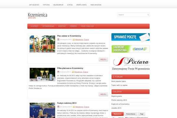 Stylo theme site design template sample