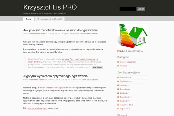 krzysztoflis.pro site used simpleX
