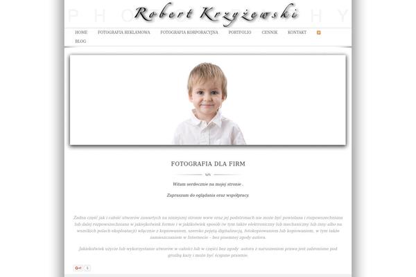 ProPhoto 3 theme site design template sample