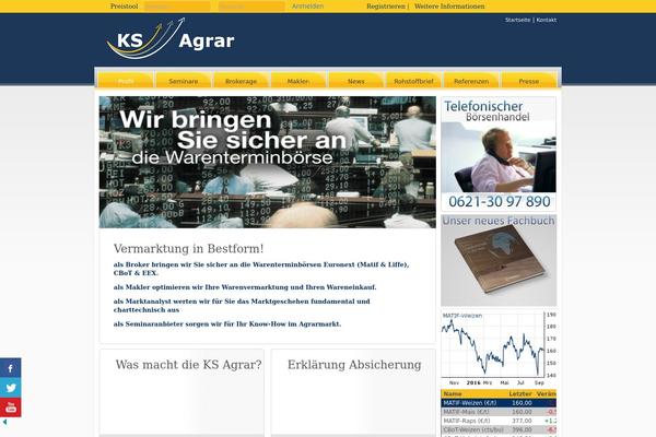 ks-agrar.de site used SoSimple