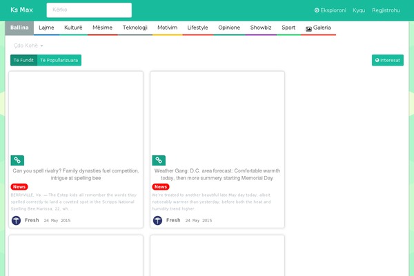 Braxton theme site design template sample