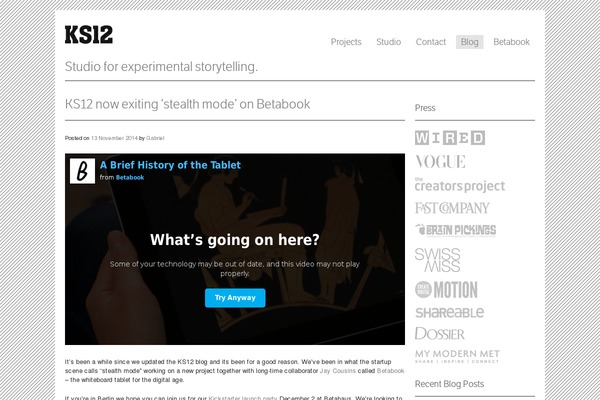 Portfolio Press theme site design template sample