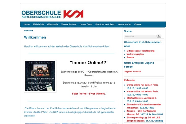 Site using Dropdown Menu Widget plugin