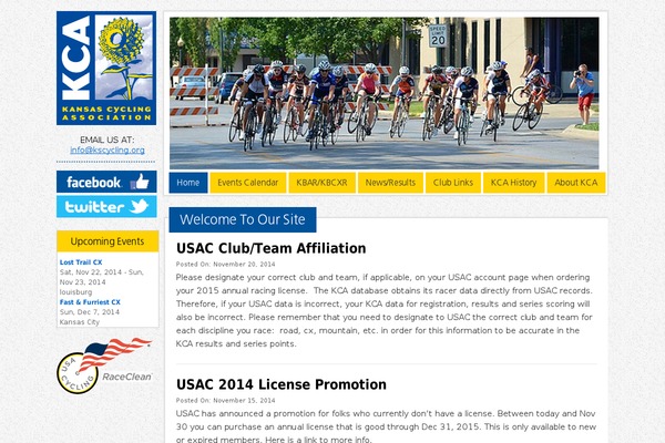 kscycling.org site used Kca