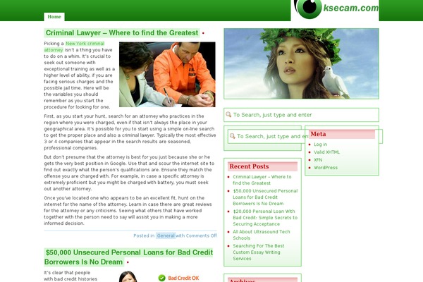 Ayumi theme site design template sample