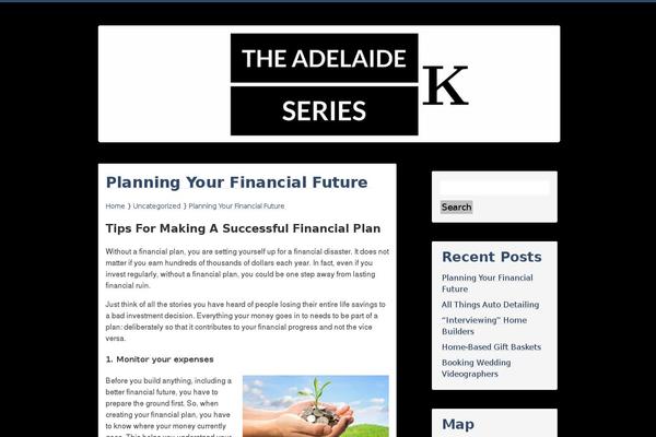Kvarken theme site design template sample