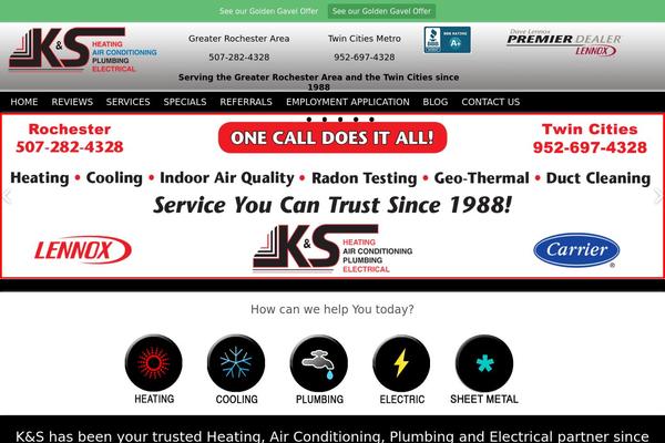 Site using Carousel Slider plugin