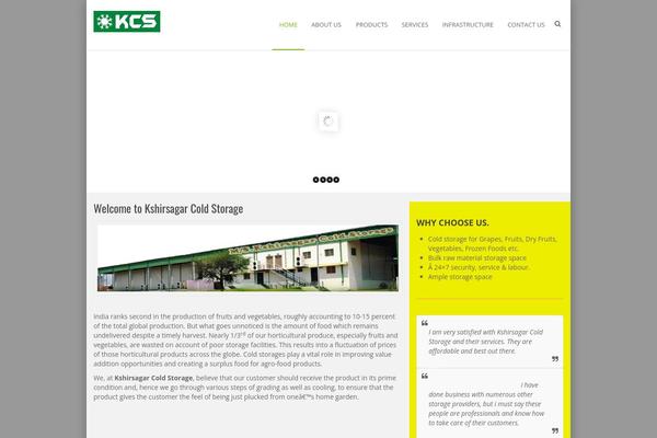 kshirsagarcoldstorage.com site used Vpro