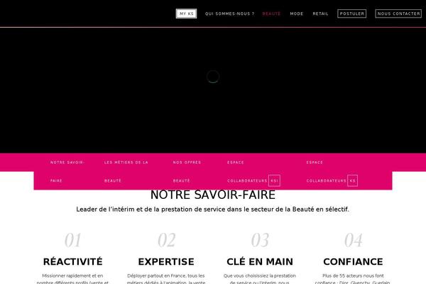 Blade-child theme site design template sample