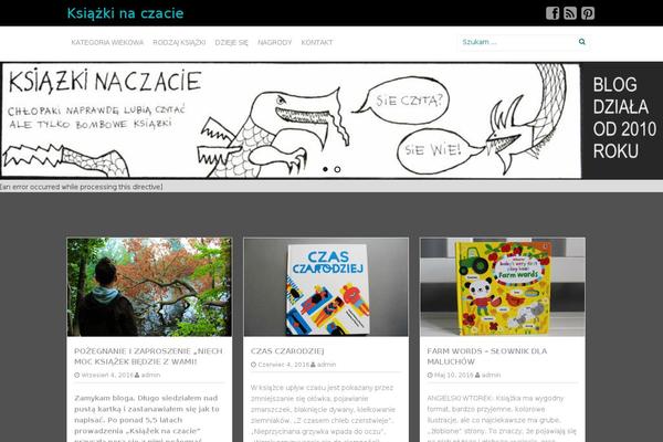ksiazkinaczacie.pl site used Inkness-plus