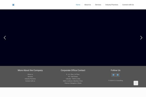 Site using WP Sticky Menu plugin
