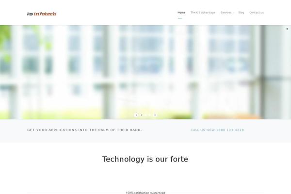 Salbii theme site design template sample