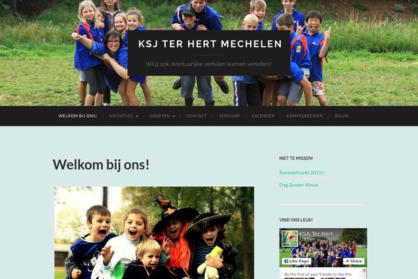 Hemingway theme site design template sample