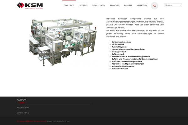 Exception theme site design template sample