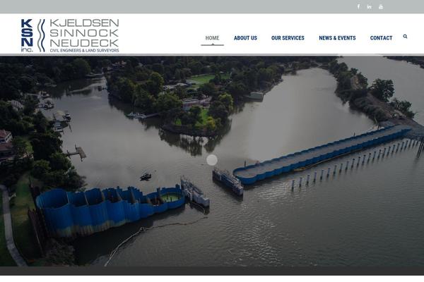 Infinite theme site design template sample