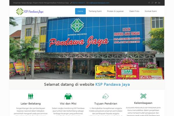 Site using Responsive Gallery plugin