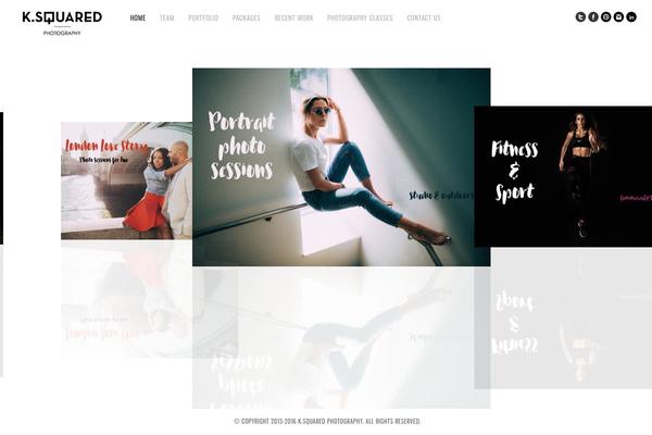 Core theme site design template sample