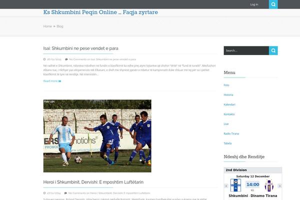 Nictitate theme site design template sample