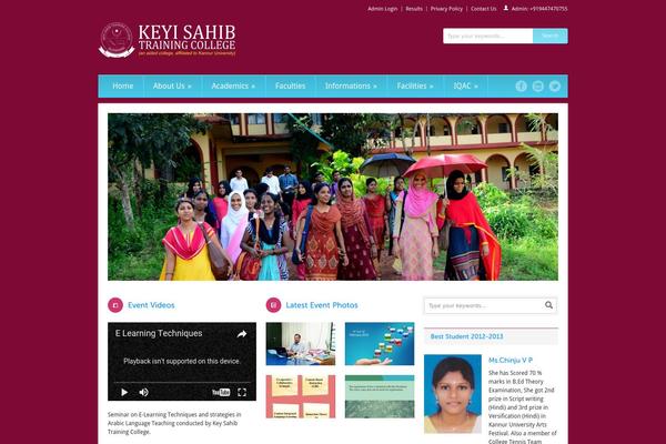 Site using WORDPRESS VIDEO GALLERY plugin