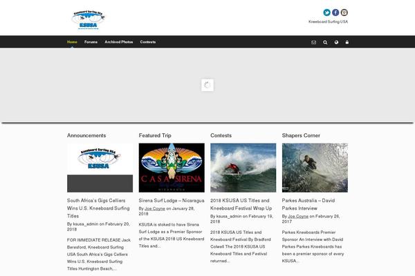 Pinpoint theme site design template sample