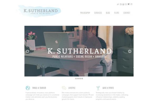 Good Minimal theme site design template sample