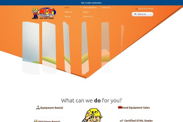 Nollie theme site design template sample
