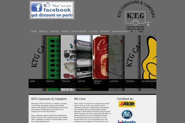 Andromeda theme site design template sample