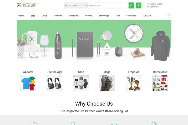 Store theme site design template sample