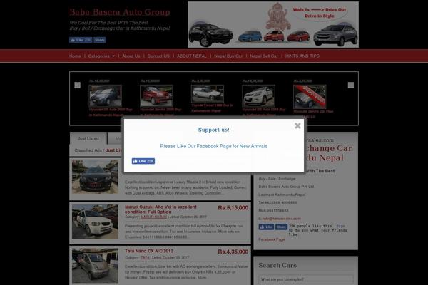ClassiPress theme site design template sample