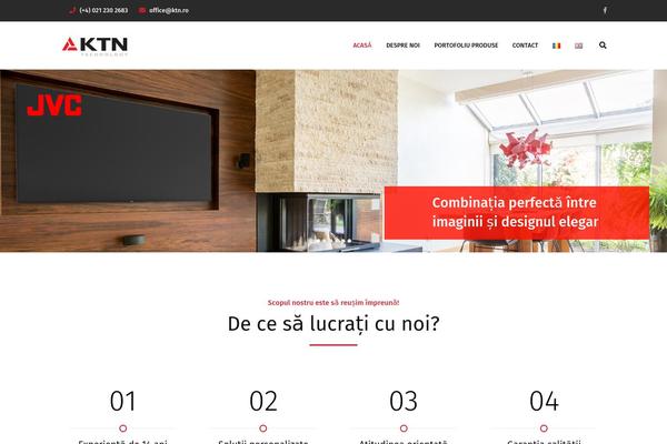 Redbiz theme site design template sample