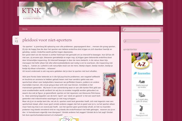 Bouquet theme site design template sample