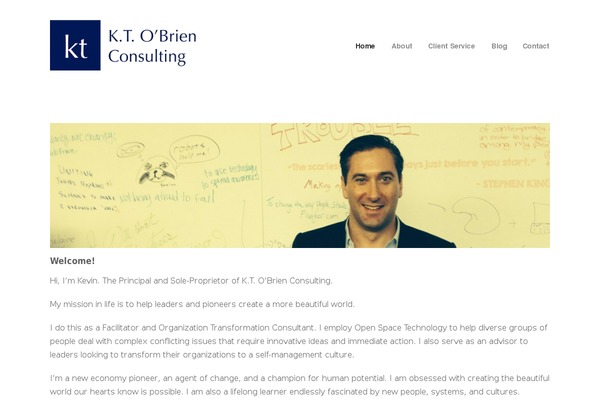 Hardy theme site design template sample