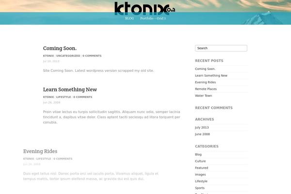 Parallax theme site design template sample