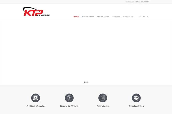 Enfold theme site design template sample