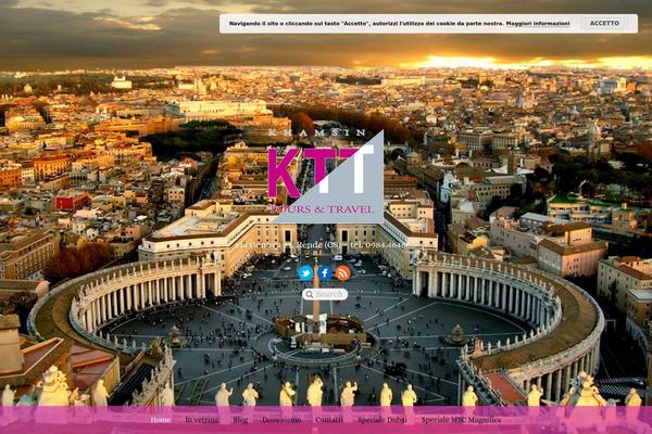 Parallax theme site design template sample