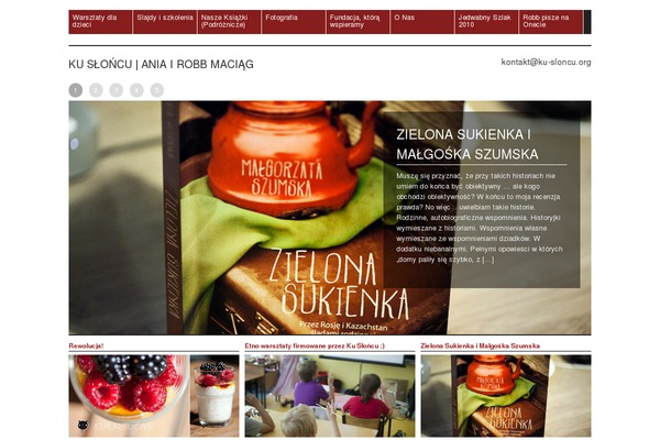 Tracks theme site design template sample