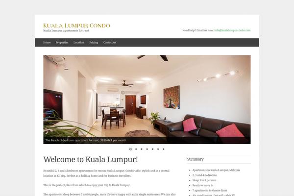 Wpcasa theme site design template sample